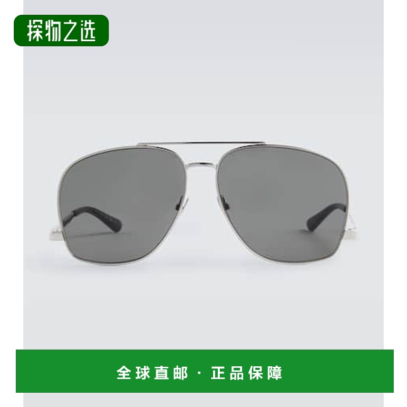 香港直邮Saint Laurent 圣罗兰 男士 SL 653 Leon 飞行员太阳眼镜