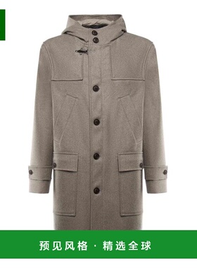 香港直邮FAY 男士外套 NAM49510190GAHC205 SS2026 灰色 Montgome