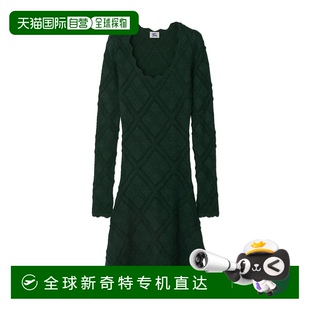 羊毛针织连衣裙 香港直邮Burberry 80847121高端穿搭时髦高档显瘦