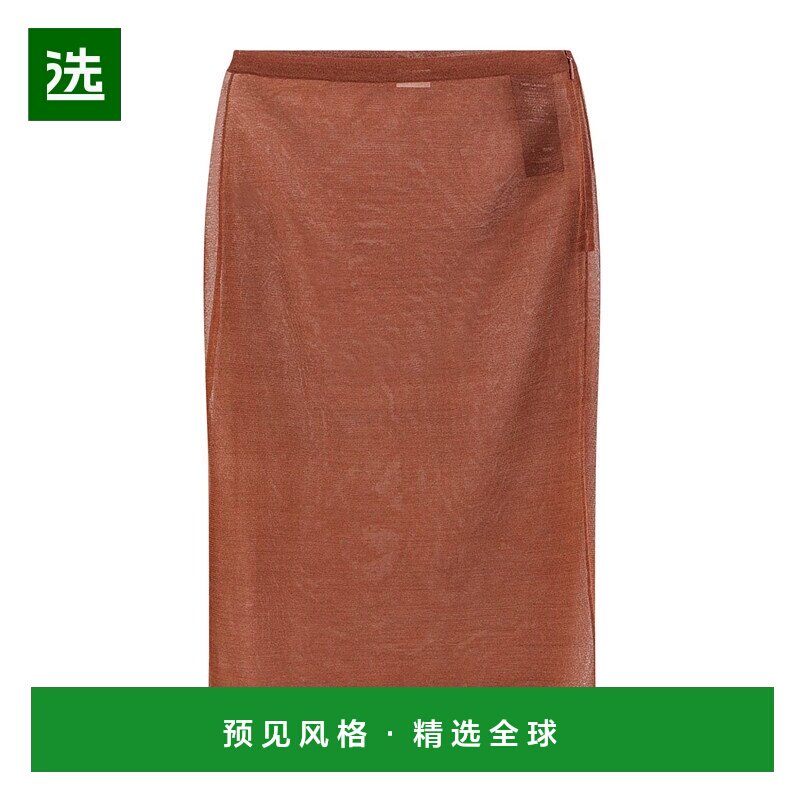 香港直邮Saint Laurent 铅笔中长半身裙长裙 795309Y76RI中长裙