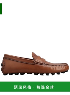 香港直邮Tod's 圆头休闲鞋男鞋一脚蹬乐福鞋 XXM52K00640BL0