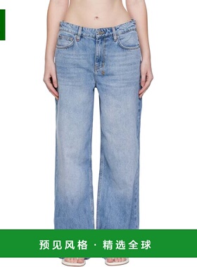 1h可退 香港直邮Ksubi 女士 蓝色 Horizon Empire 牛仔裤 WFA25DJ