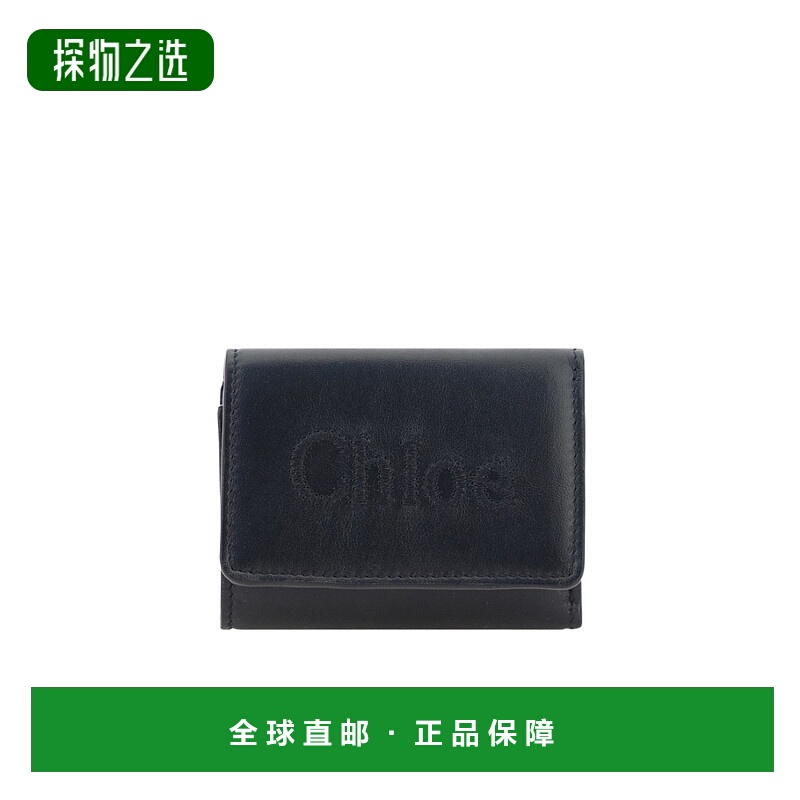 香港直邮Chloe 刺绣三折钱包 C23AP875I10