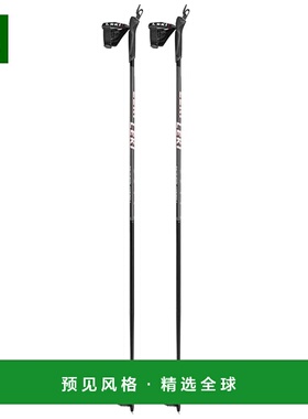 香港直邮LEKI 滑雪杖 64949341NERO CO 黑色 BASTONCINI XTA TRAC