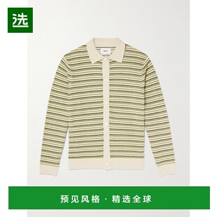 1h可退 香港直邮Nn07 男士 Jackie 60038 条纹有机棉Polo衫 25800