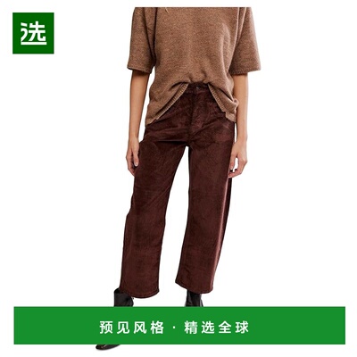 1h可退 香港直邮Free People 自由人 女士 Deep Trance 灯芯绒裤