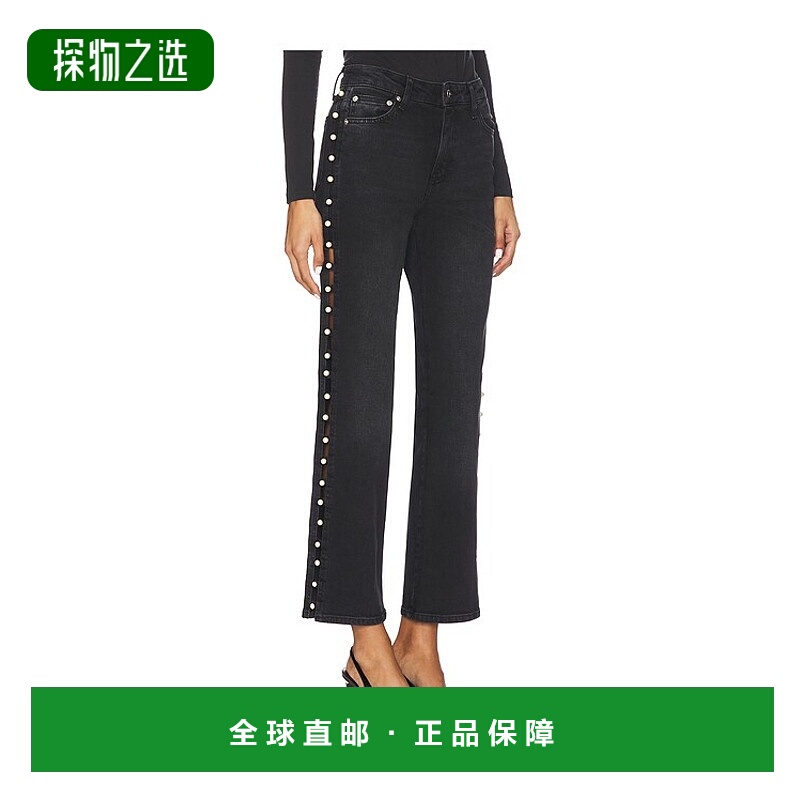 香港直邮Simkhai 女士 Amelia 高腰直筒裤 5254006DNTO