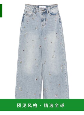 香港直邮SELF-PORTRAIT 女士牛仔裤 AW25828PABL63444BLUE