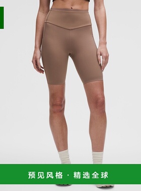 1h可退 欧洲直邮LULULEMON露露乐檬 Go Further 高腰跑步短裤 20