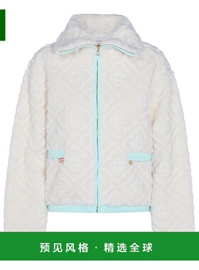 1h可退 香港直邮Casablanca 女士 白色休闲夹克 WPF25JK39001