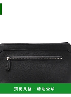 1h可退 香港直邮The Row 女士 徽标手拿包 W1674L97B black黑色