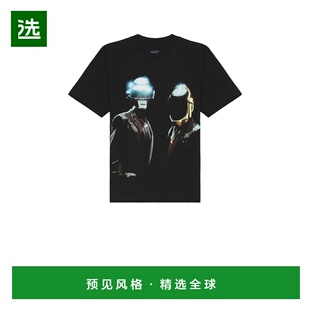 1h可退 香港直邮Pleasures 男士 x Daft Duo 朋克T恤 P25DP016BLA