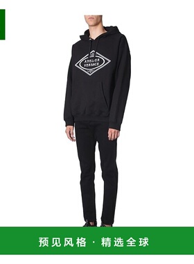 香港直邮Versace Atelier logo印花连帽衫 A84160A229724A008长袖