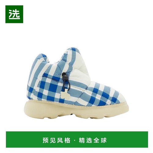 香港直邮Burberry Pillow格纹靴子 80747381