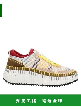 香港直邮Chloe 系带低帮休闲鞋 女鞋蔻依厚底运动鞋C22S579Y0