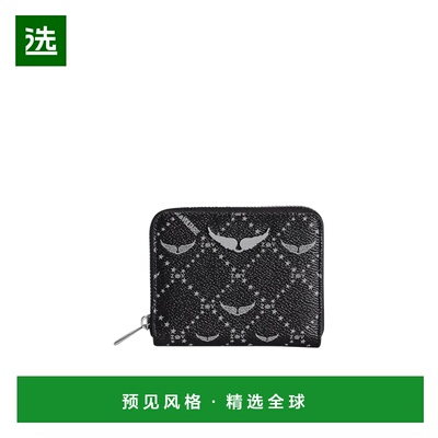 香港直邮ZADIG & VOLTAIRE 女士化妆包 LWSG03640NOIR AW2025