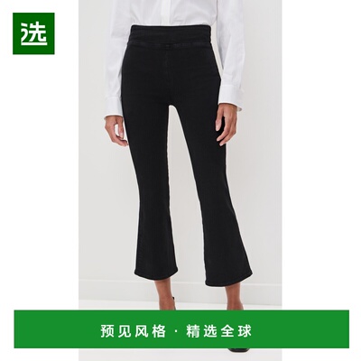 1h可退 香港直邮Frame Denim 女士 Jetset 短款迷你靴形牛仔裤