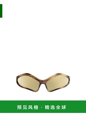 【99新未使用】香港直邮Balenciaga Fennec 椭圆形太阳镜 768054T