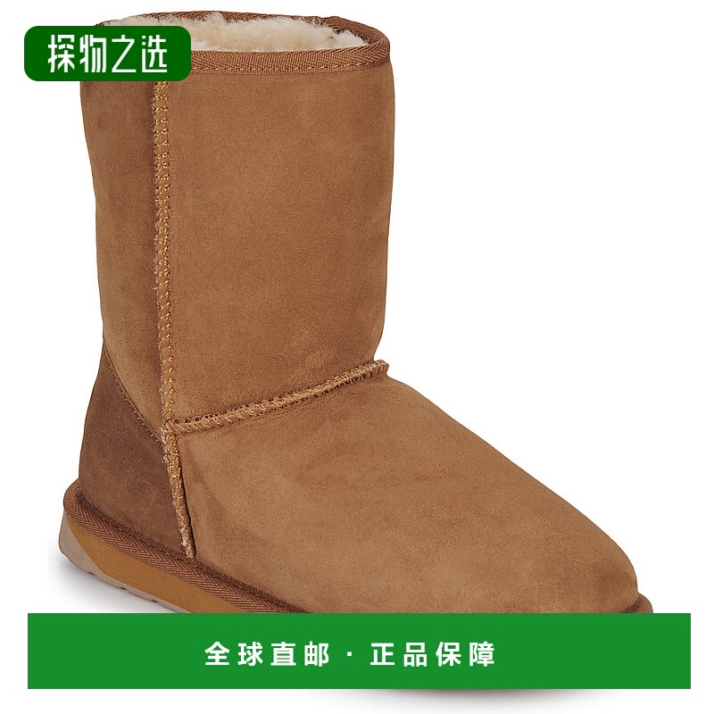 欧洲直邮EMU  STINGER LO CHESTNUT 女士鞋子雪地靴 W10002CHES