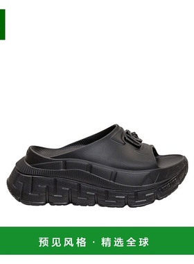 香港直邮Versace 徽标拖鞋 10113141A08202厚底