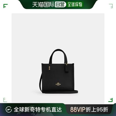 香港直邮COACH 黑色女士托特包 CO971IMBLK