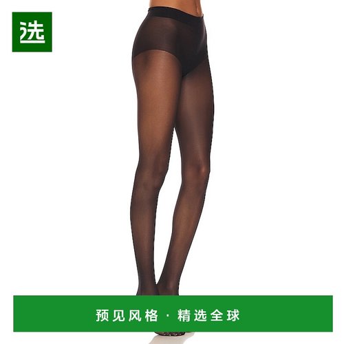 1h可退 香港直邮Wolford 女士 Pure 10 连裤袜 14497 black黑色