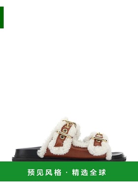 欧洲直邮MARNI 女士拖鞋 FBMS014501P5045ZO268羊毛女鞋凉鞋