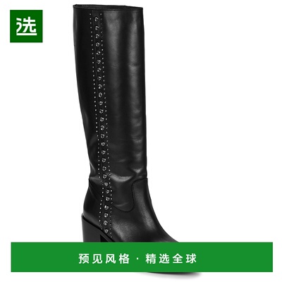 欧洲直邮Fru.it   女士鞋子长筒靴 9045-440-CUOIO-KOMBAT-NERO-B