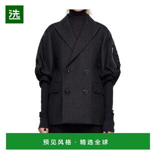 Double 外套 Faced 西装 25082183 Plaid 香港直邮Sacai