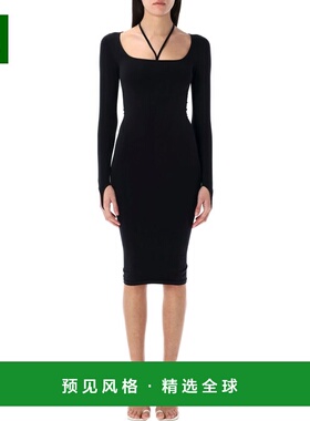 1h可退 香港直邮ANDREĀDAMO 女士 Sculpting 针织中长连衣裙 PS25