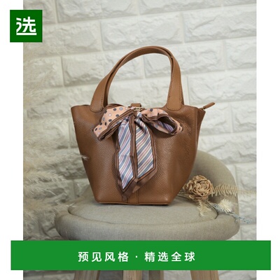 【日本直邮】MEXICAN女士单肩包正品高端百搭通勤感棕色包包