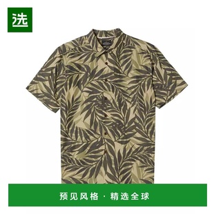 1h可退 【美国直邮】Quiksilver男士衬衫短袖直筒型时尚舒适百搭