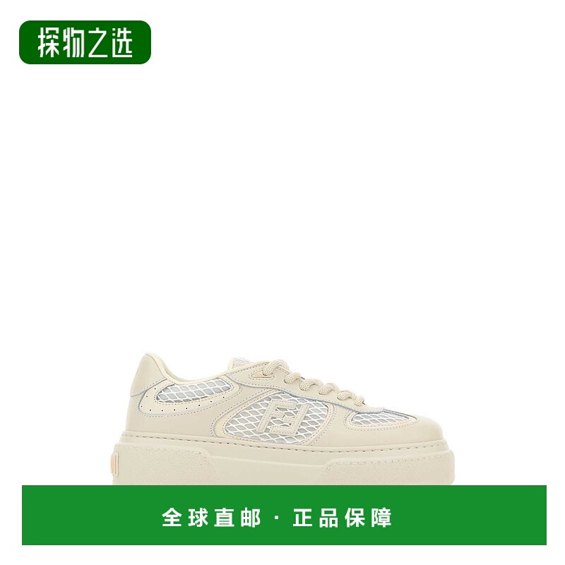 香港直邮Fendi 芬迪 女士 Match 系带运动鞋 8E8721AU32