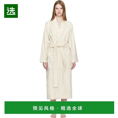 1h可退 香港直邮Tekla 女士 灰白色 Terry Classic 浴袍 CBTH26