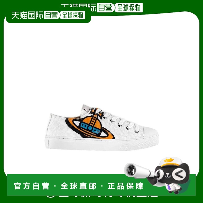香港直邮Vivienne Westwood 土星印花低帮休闲运动鞋 75020001MW0