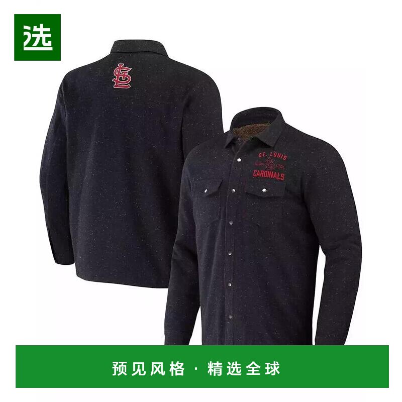 1h可退 【美国直邮】Fanatics 男士黑色圣路易斯红雀队 Ringstop