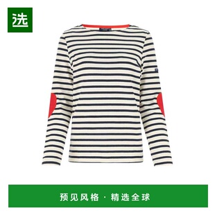 香港直邮SAINT JAMES 女士T恤 8649ECRUMARINE AW2023 花色