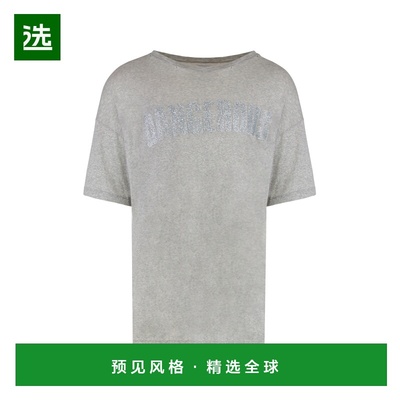 1h可退 香港直邮Erl 男士 棉质水手领T恤 ERL08T012HEATHERGREYHE