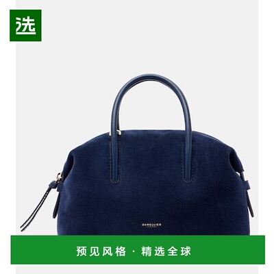 1h可退 香港直邮DeMellier 女士 Stockholm 小号绒面革手提包