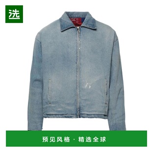 1小时内可退 【美国直邮】424男士外套牛仔单排扣多口袋休闲时尚