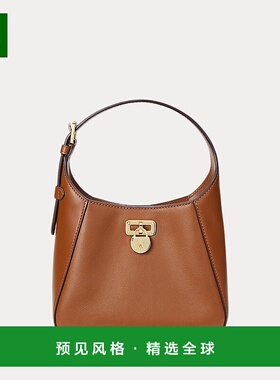 欧洲直邮RalphLauren拉夫劳伦 Lauren小号 Tanner 皮革单肩包