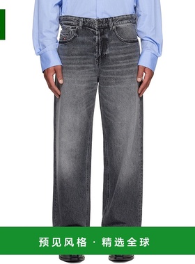 1h可退 香港直邮Diesel 迪赛 男士 灰色 Relaxed 2001 D-Macro 牛