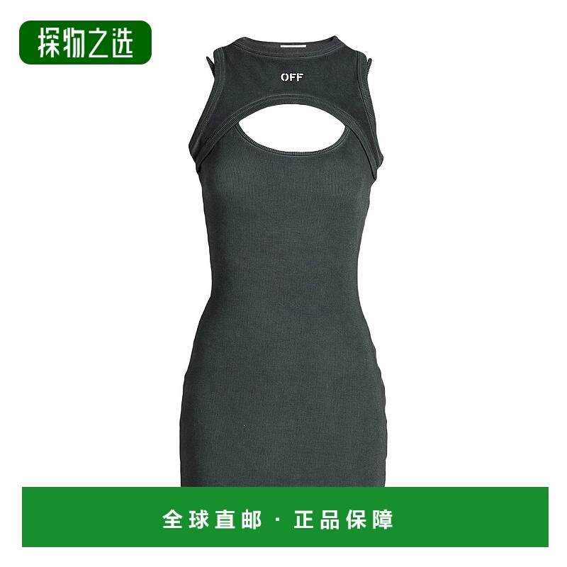 香港直邮off-white 女士 紧身连衣裙 blue蓝色 舒适时尚
