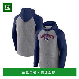 1h可退 【美国直邮】Fanatics 男士品牌混色灰色与海军蓝新英格兰