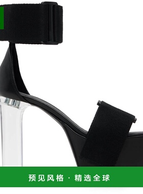 1h可退 香港直邮rick owens 瑞克·欧文斯 女士 黑色 Luxor 65 凉