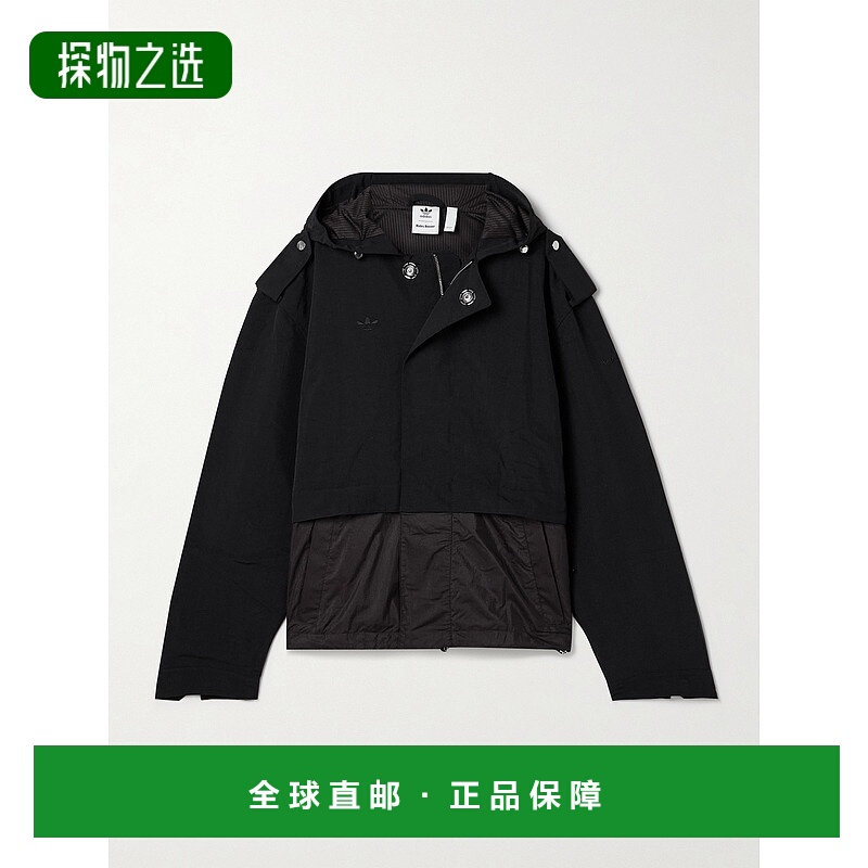 香港直邮Adidas Originals 女士 + Wales Bonner shell-trimmed r