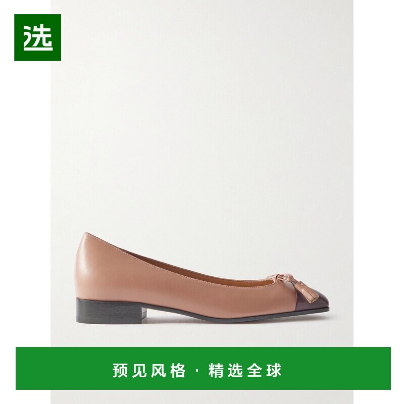 香港直邮valentino 华伦天奴 女士 VLogo 標誌性流蘇綴飾一腳蹬芭