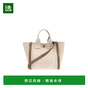 1h可退 香港直邮Chloe 蔻依 女士 Carry Logo 細節小號托特包 CHC