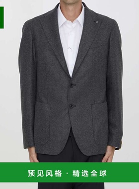 1h可退 香港直邮Tagliatore 男士 初剪羊毛夹克 1SMC22K220014EN8