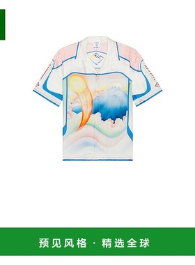 1h可退 香港直邮Casablanca 男士 Cuban 领短袖衬衫 MPF25SH00303